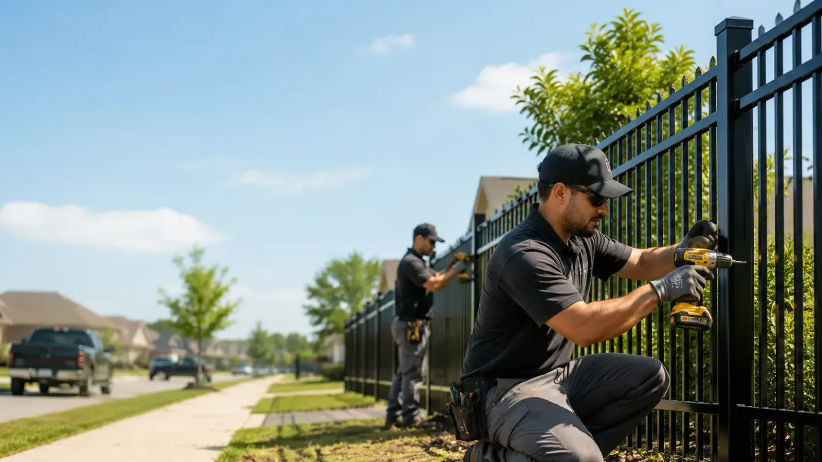 Metal Fence Installation in Dickinson, AL